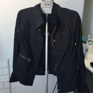 Black express cargo jacket